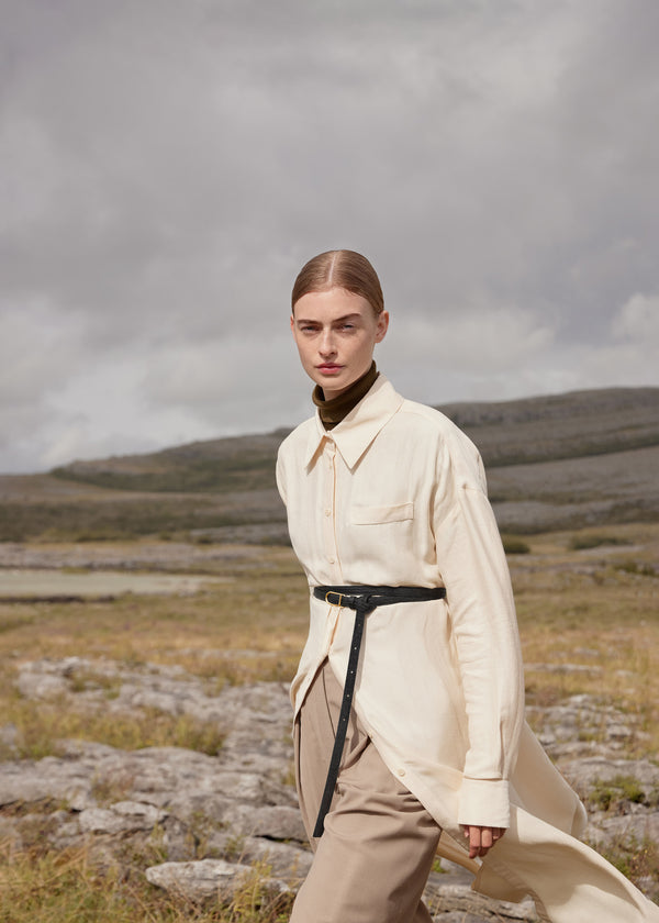 Polène Thin Umi Belt μαυρα | SN-PLN365059