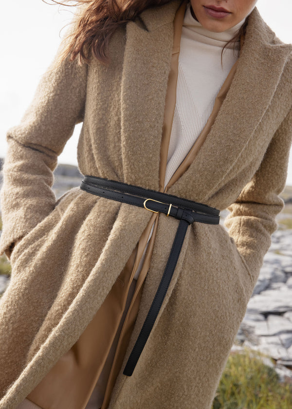Polène Thin Umi Belt μαυρα | SN-PLN365068