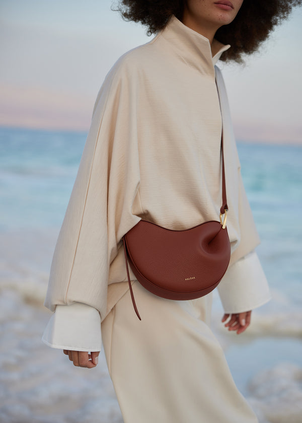 Polène Tonca Edition Textured Cognac | SN-PLN364970