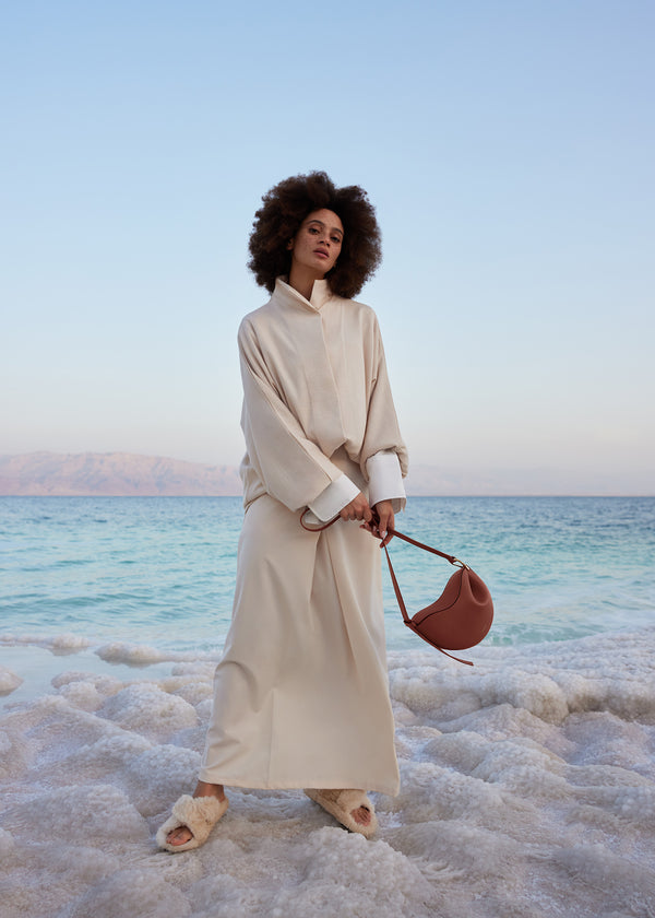 Polène Tonca Edition Textured Cognac | SN-PLN364970