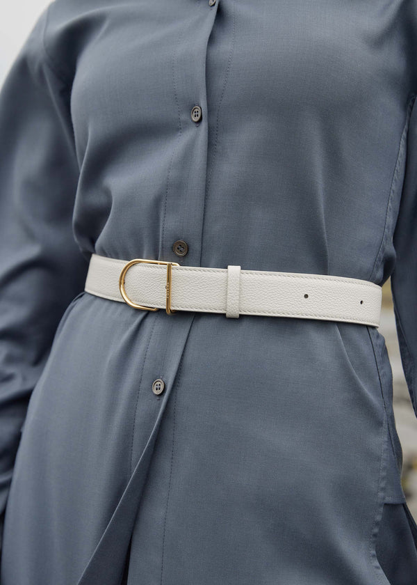 Polène Umi Belt Edition Textured Chalk | SN-PLN365035