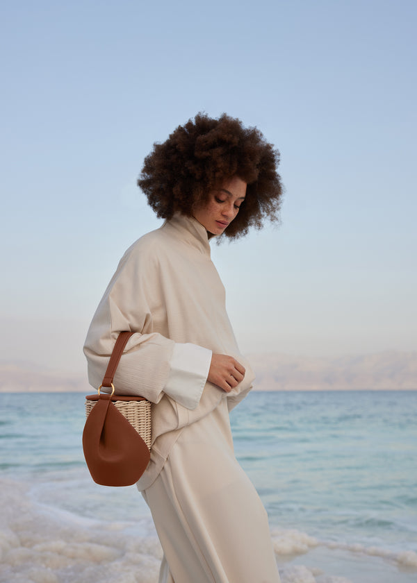 Polène Yké Edition Textured Cognac | SN-PLN364977