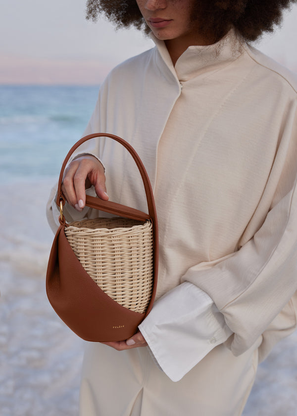 Polène Yké Edition Textured Cognac | SN-PLN364977