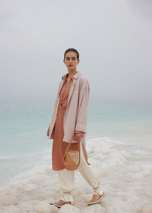 Polène Yké Edition Textured Tan | SN-PLN364978
