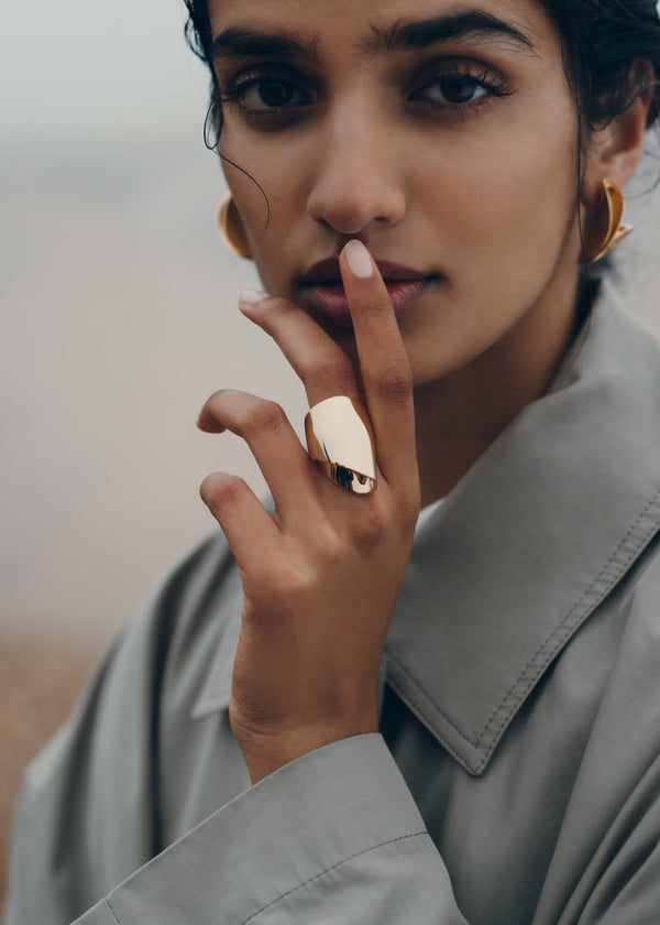 Polène Éole Draped Ring χρυσο χρωμα | SN-PLN364988