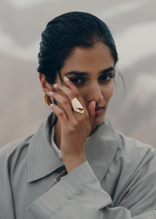 Polène Éole Draped Ring χρυσο χρωμα | SN-PLN364988