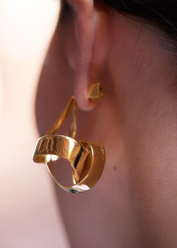Polène Éole Spiral Earrings Edition Gilded | SN-PLN364999